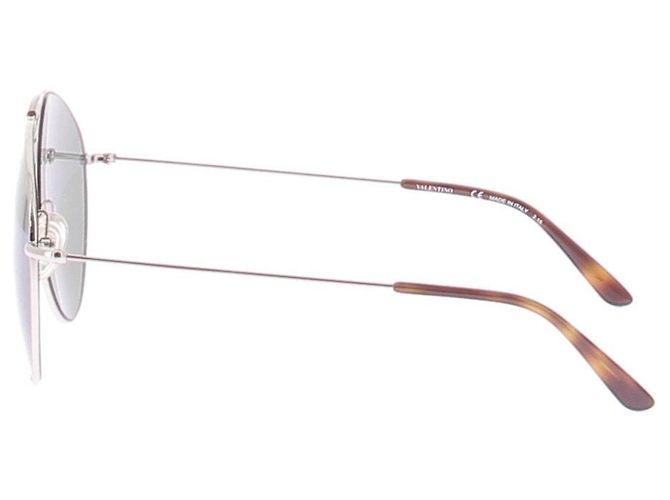 Valentino Garavani Gafas de sol efecto escamas Gris - vista 4
