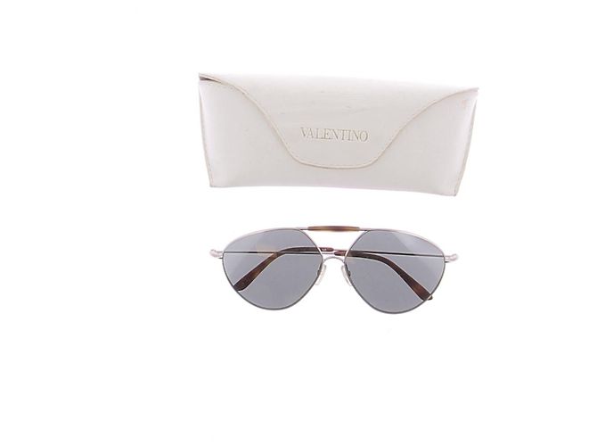 Valentino Garavani Gafas de sol efecto escamas Gris - vista 7