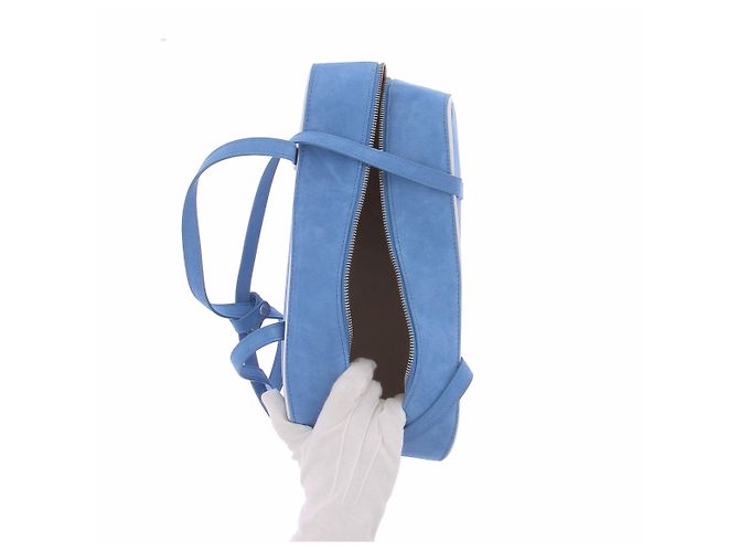 Autre Marque Blaues Wildledertasche "CPH BAG 25" - Ansicht 7
