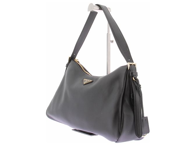 Prada Sac à main "Aimée" en cuir noir - vue 2