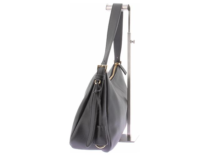 Prada Sac à main "Aimée" en cuir noir - vue 4