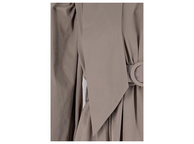 Balenciaga Gabardina de algodón gris - vista 3