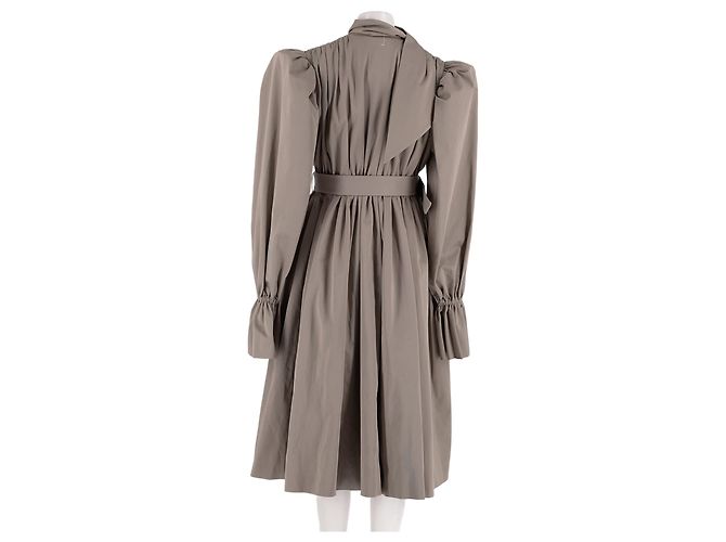 Balenciaga Gabardina de algodón gris - vista 6