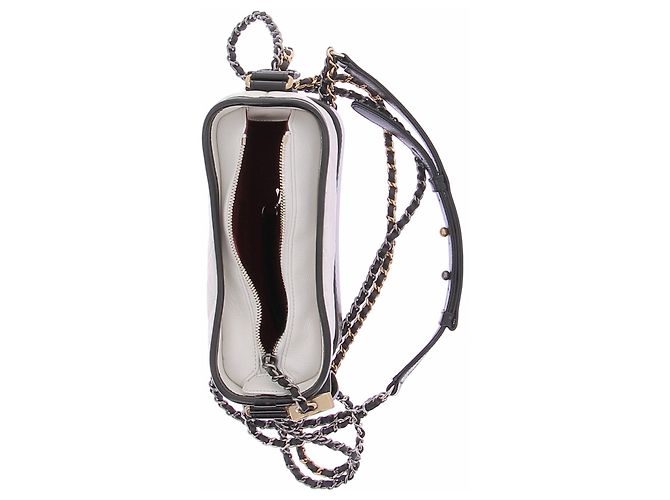 Chanel Bolso Gabrielle blanco y negro - vista 8