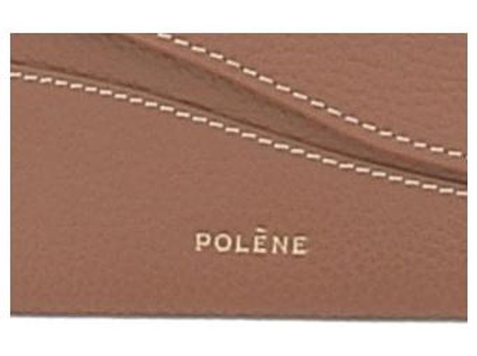 Portafoglio Polène in pelle marrone - vista 3