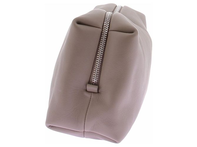 Autre Marque Clutch KATT FORE em couro marrom - vista 4