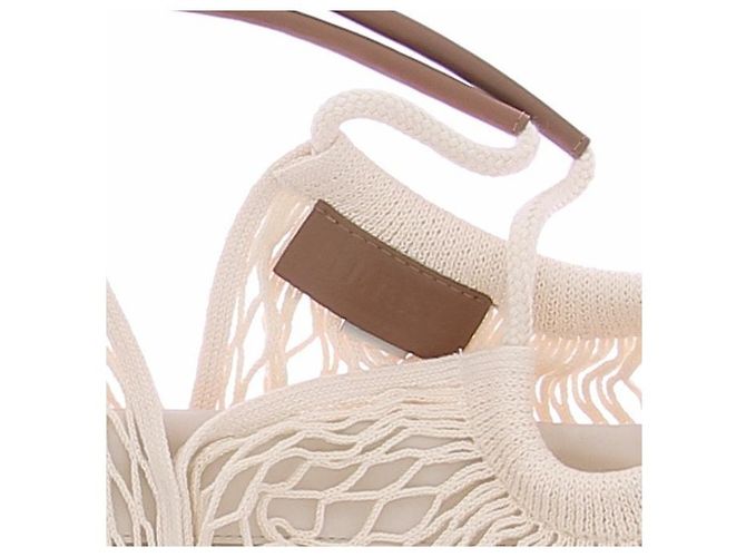 Autre Marque Netz-Shopper creme Beige - Ansicht 4