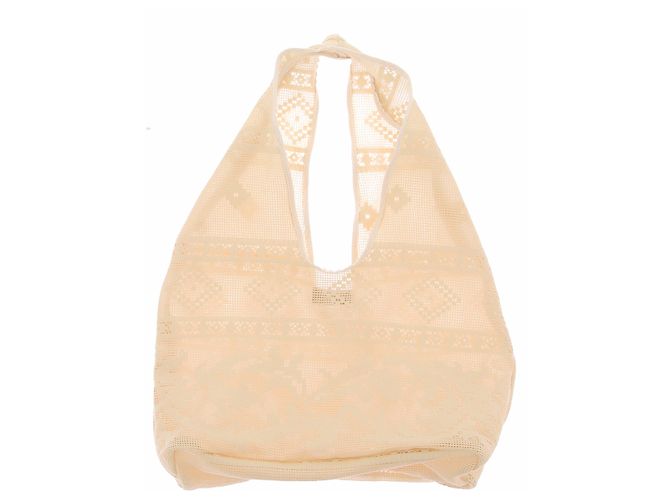 Bolso tote Aurelia Reformation amarillo de algodón - vista 2