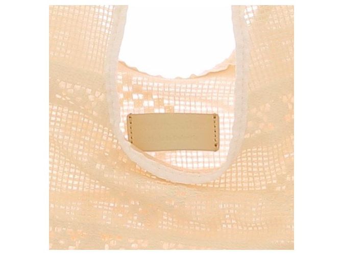 Bolso tote Aurelia Reformation amarillo de algodón - vista 4