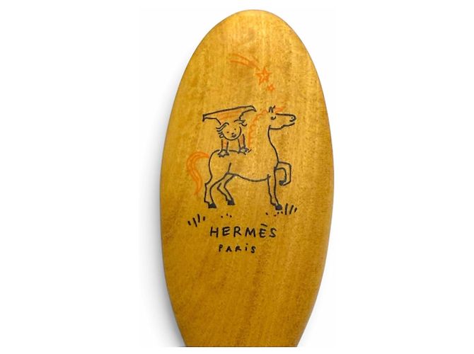 Cepillo para el cabello Hermès Cabriole Brush Citronnier - vista 6