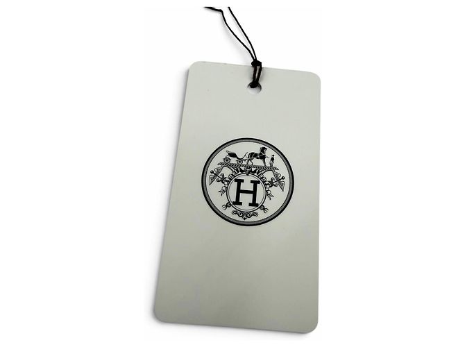 Hermès Hermes Bride à Black PM Baumwoll-Pouch Handtasche Marineblau - Ansicht 13