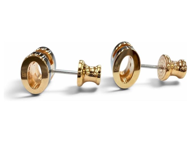 Hermès HERMES Pop H Mini Ohrringe Schwarz Golden - Ansicht 3