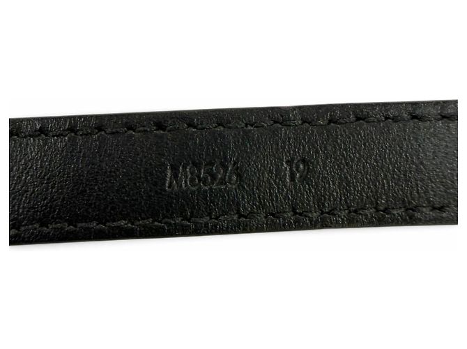 Pulsera de cuero Monogram Louis Vuitton con dijes Castaño - vista 11
