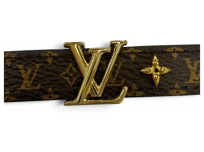 Pulsera de cuero Monogram Louis Vuitton con dijes Castaño - vista 7