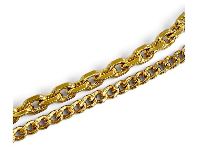 Pulsera de dijes de oro Christian Dior Dorado - vista 3