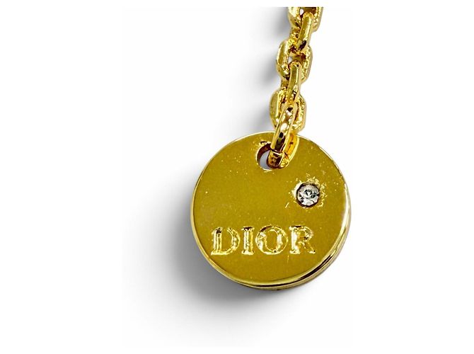 Pulsera de dijes de oro Christian Dior Dorado - vista 5