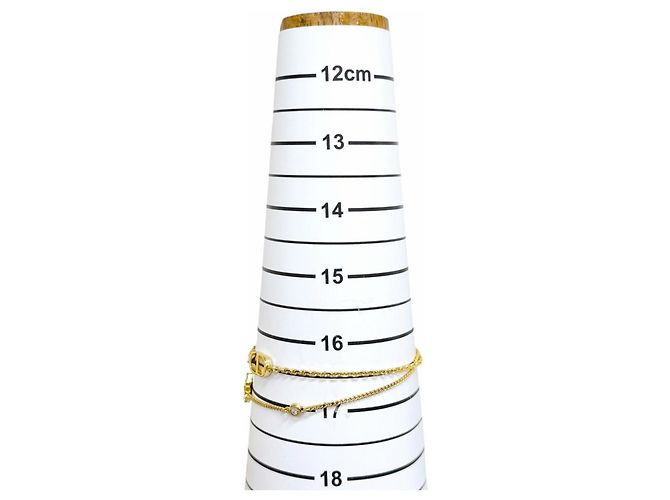 Pulsera de dijes de oro Christian Dior Dorado - vista 6