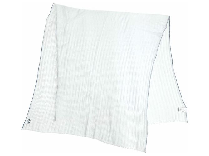 Hermès Xale de Algodão Hermes Naoshima Branco - vista 4