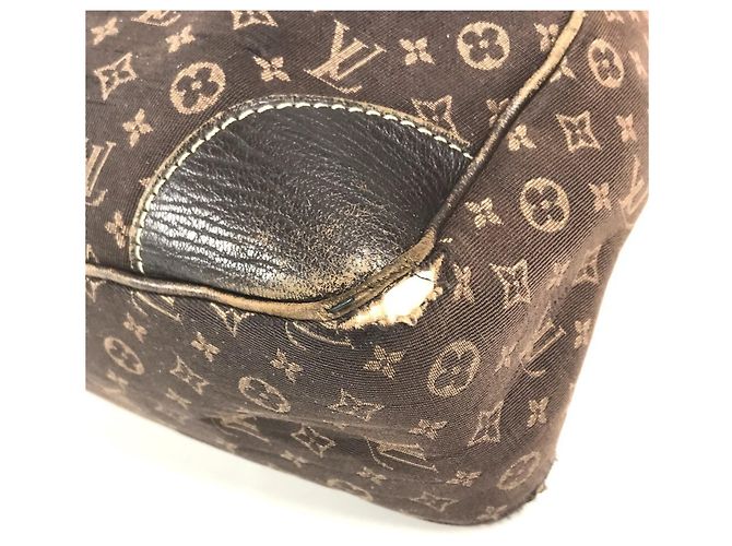 Louis Vuitton Monogram Mini Lin Boulogne Schultertasche Braun - Ansicht 10