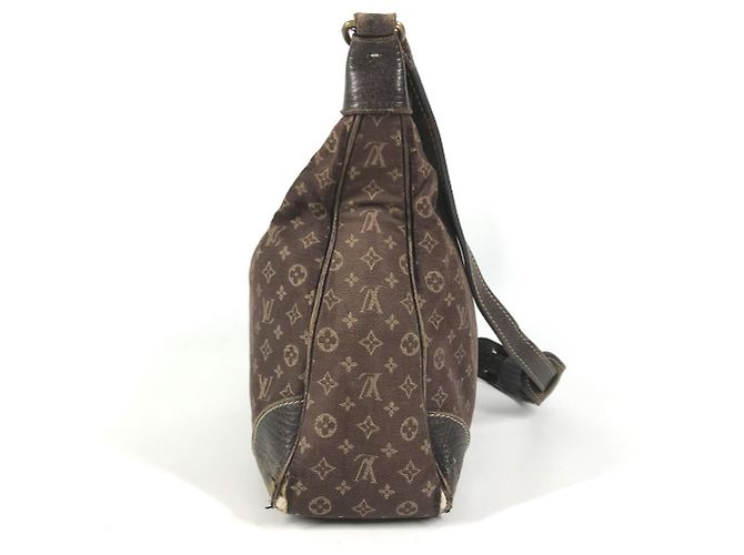 Louis Vuitton Monogram Mini Lin Boulogne Schultertasche Braun - Ansicht 3