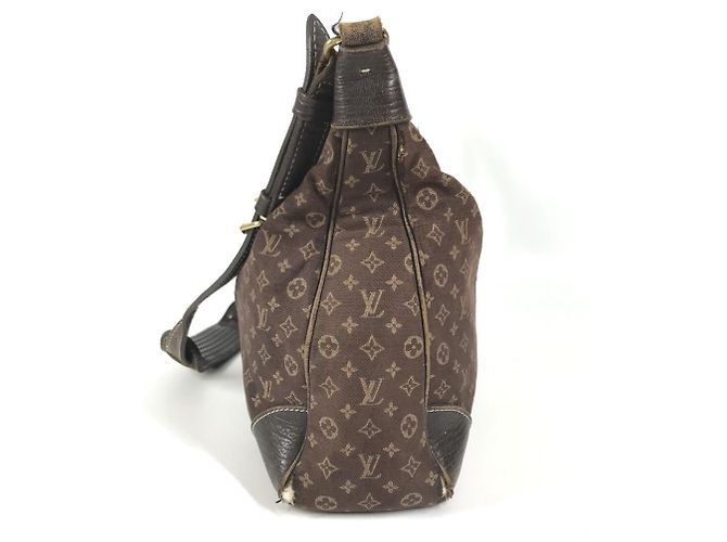 Louis Vuitton Monogram Mini Lin Boulogne Schultertasche Braun - Ansicht 4