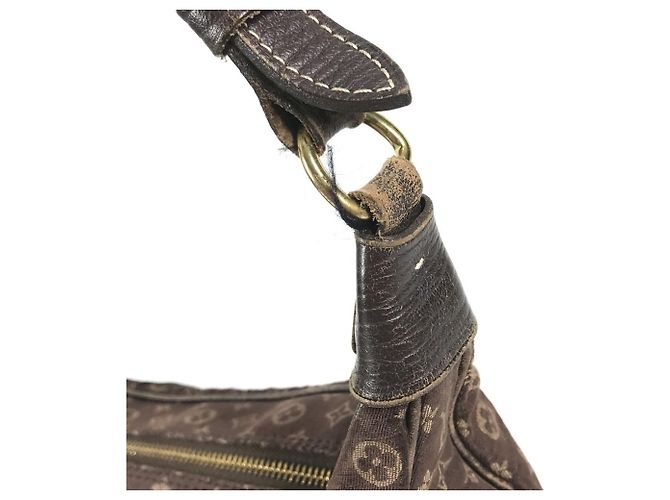 Louis Vuitton Monogram Mini Lin Boulogne Schultertasche Braun - Ansicht 9