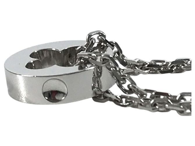 Pulseira de Berloques Louis Vuitton em Ouro Branco 18K Prata - vista 5