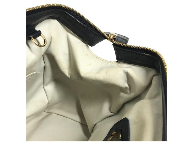 Bolso Louis Vuitton M92211 Monogram Mini Josephine GM Azul marino - vista 12