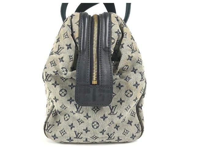 Bolso Louis Vuitton M92211 Monogram Mini Josephine GM Azul marino - vista 3
