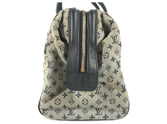 Bolso Louis Vuitton M92211 Monogram Mini Josephine GM Azul marino - vista 4