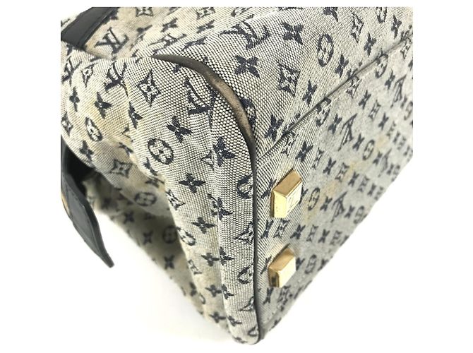 Bolso Louis Vuitton M92211 Monogram Mini Josephine GM Azul marino - vista 7