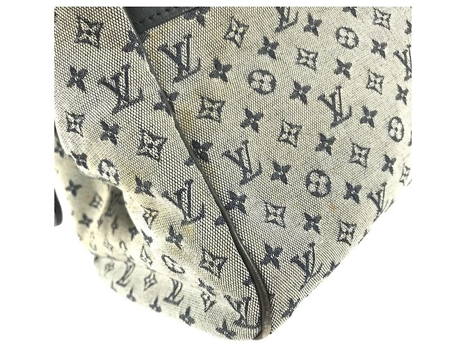 Bolso Louis Vuitton M92211 Monogram Mini Josephine GM Azul marino - vista 9