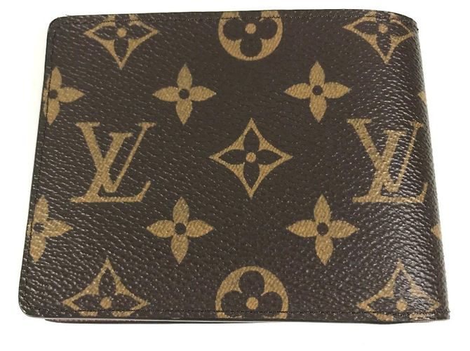 Louis Vuitton Monogram Bi-Fold Wallet Brown - view 2