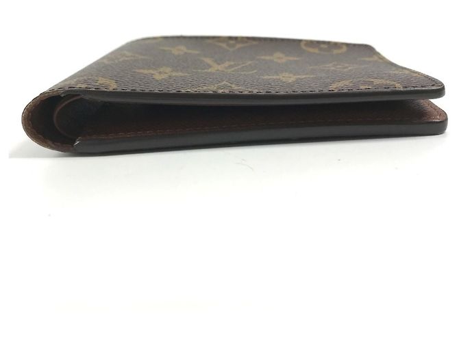 Louis Vuitton Monogram Bi-Fold Wallet Brown - view 4