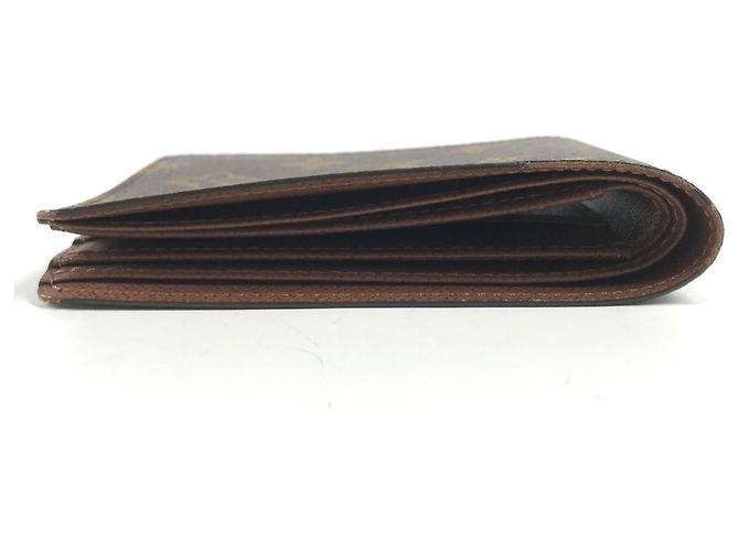 Louis Vuitton Monogram Bi-Fold Wallet Brown - view 5