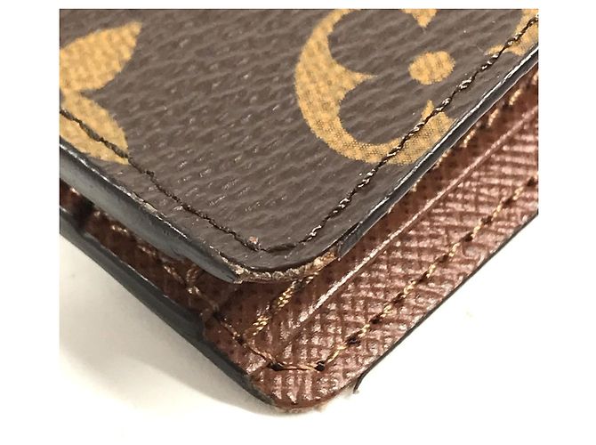 Louis Vuitton Monogram Bi-Fold Wallet Brown - view 6