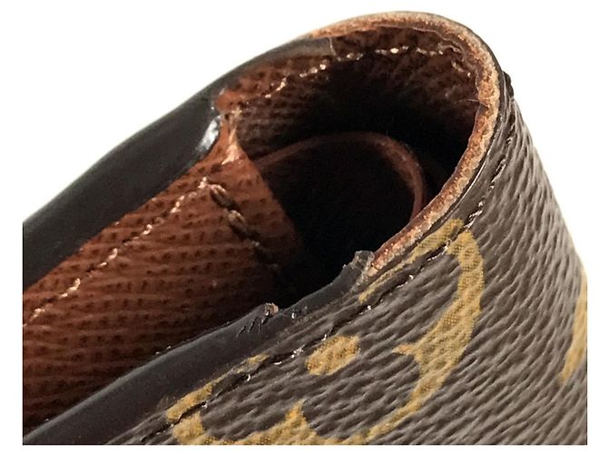 Louis Vuitton Monogram Bi-Fold Wallet Brown - view 7