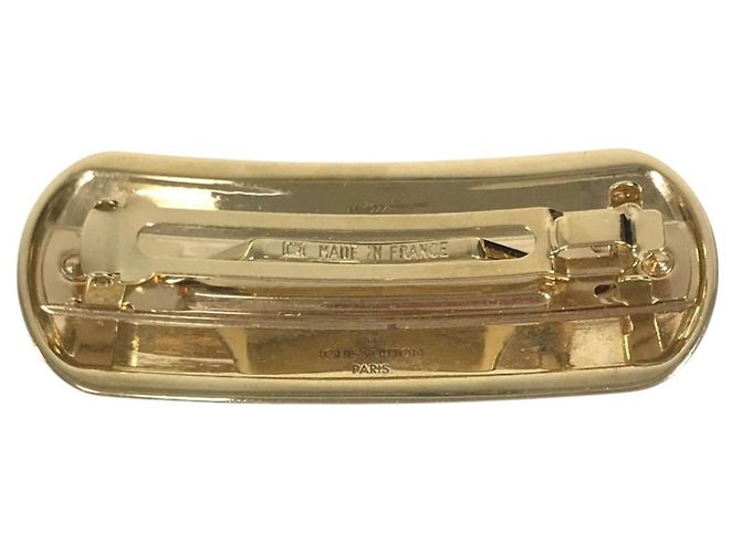 Louis Vuitton Monogram Nanogram Haarspange Golden - Ansicht 2