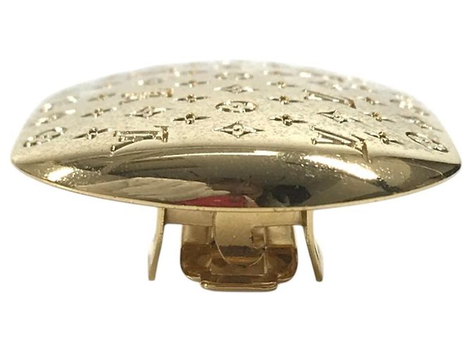 Louis Vuitton Monogram Nanogram Haarspange Golden - Ansicht 4