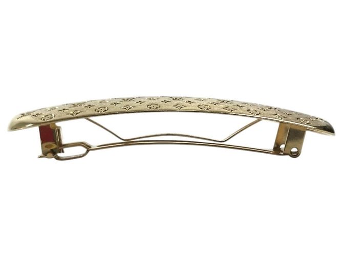 Louis Vuitton Monogram Nanogram Haarspange Golden - Ansicht 5