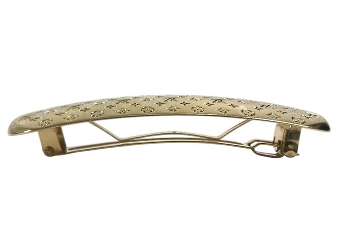 Louis Vuitton Monogram Nanogram Haarspange Golden - Ansicht 6