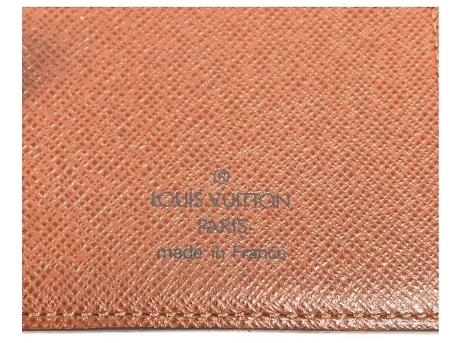 Portafoglio Long Bill Monogram Louis Vuitton Marrone - vista 10