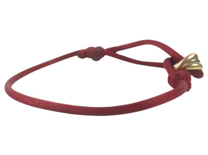 Bracciale Rigido Cartier Trinity in Oro 18K Rosso - vista 3