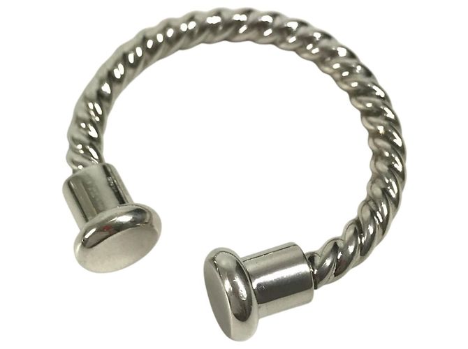 Bulgari Portachiavi Bvlgari Silver 925 Twist Argento - vista 2