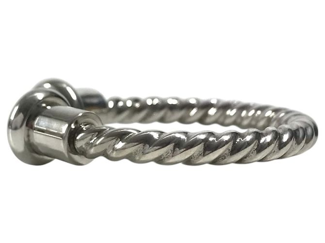 Bulgari Portachiavi Bvlgari Silver 925 Twist Argento - vista 4