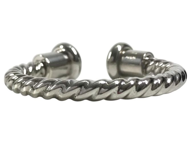 Bulgari Portachiavi Bvlgari Silver 925 Twist Argento - vista 6