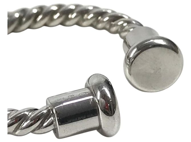 Bulgari Portachiavi Bvlgari Silver 925 Twist Argento - vista 8