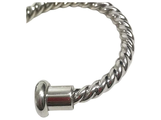 Bulgari Portachiavi Bvlgari Silver 925 Twist Argento - vista 9