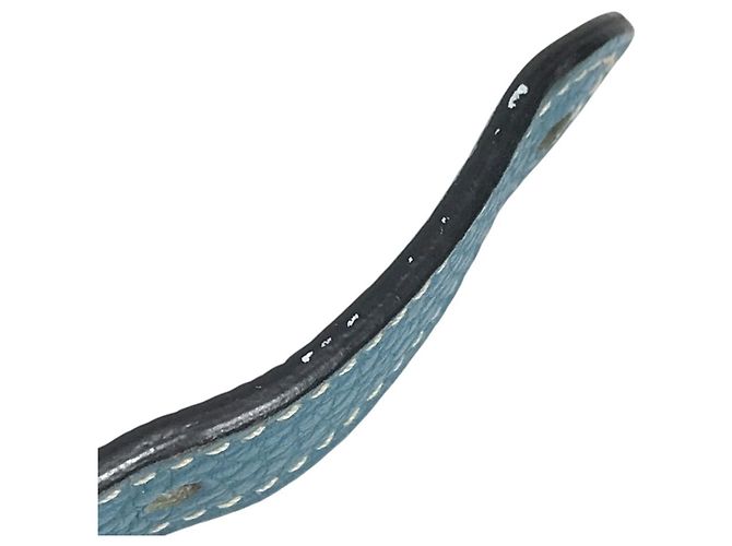 Hermès Collar para perros Hermes Kelly Plata Azul - vista 13