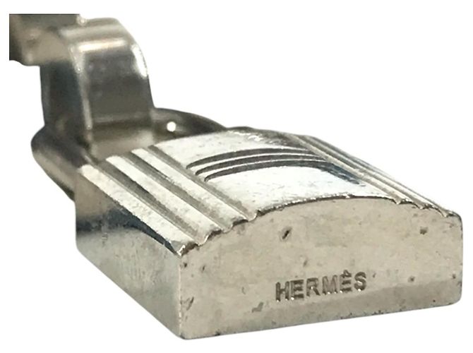 Hermès Collar para perros Hermes Kelly Plata Azul - vista 7